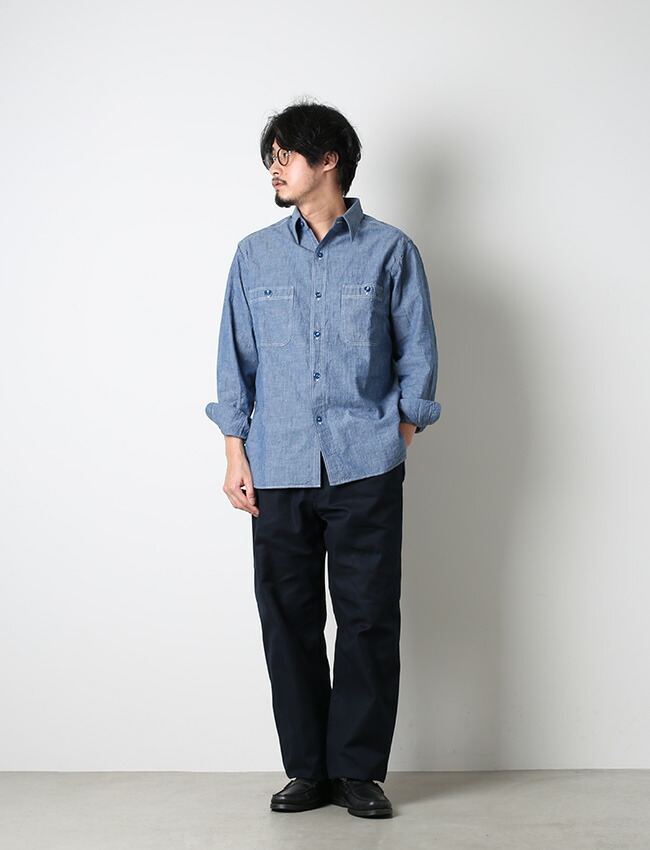 楽天市場】[br25995]Buzz Rickson's(バズリクソンズ) BLUE CHAMBRAY