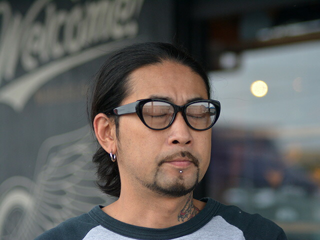 楽天市場】全3色【UNCROWD/アンクラウド】 「Biker Shade”CREW