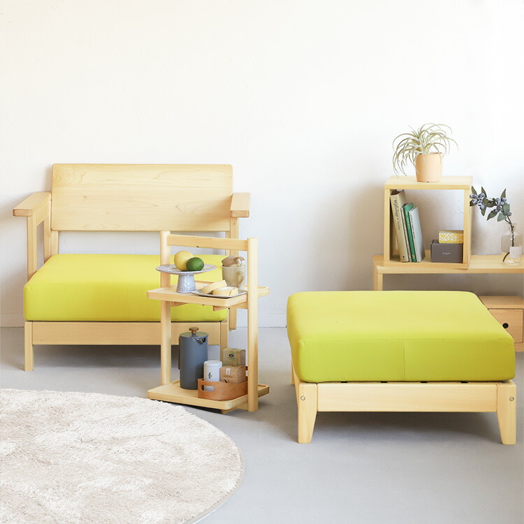 楽天市場】オットマン スツール 足置き ローソファー 1人掛け ミナ