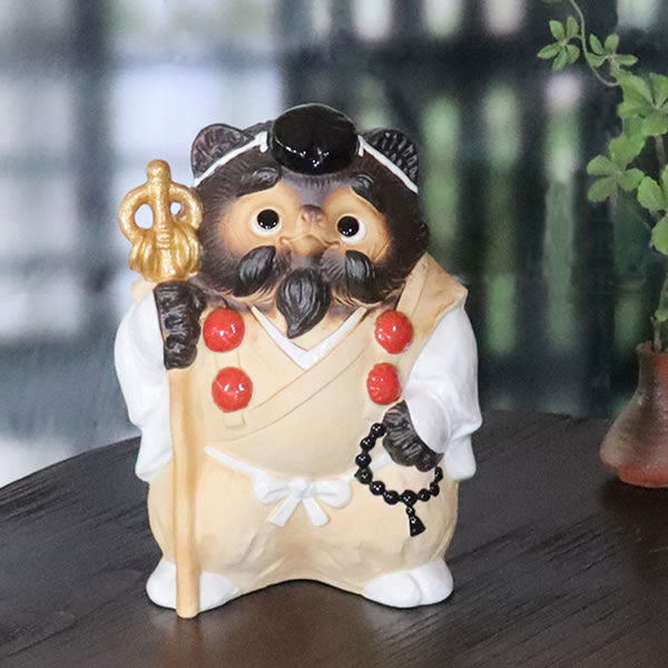 楽天市場】【ポイント10倍】信楽焼 山伏 狸 信楽焼きたぬき しがらき焼