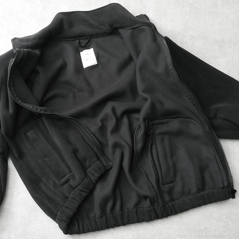 楽天市場】オランダ軍 フリースジャケット ブラック デッドストック