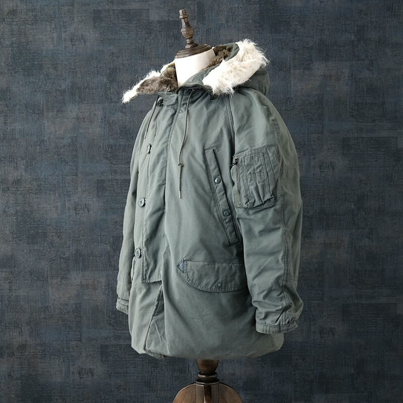 楽天市場】米軍 N-3B フライトジャケット 70-90年代 USED ZJP535UN