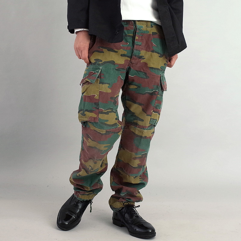 楽天市場】ベルギー軍 M-90 カモフラ カーゴパンツ USED PP146UN M90