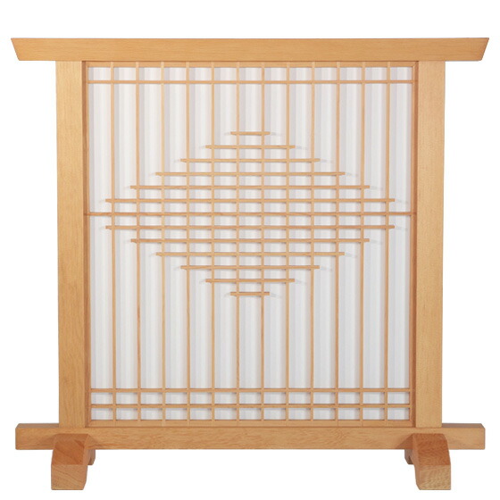 楽天市場】組子 菱型飾り衝立（白糸） 1連 ついたて パーテーション