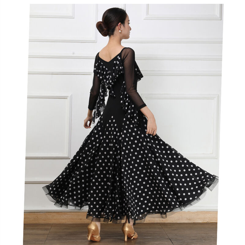 楽天市場】社交ダンスドレス 社交ダンス衣装 衣装 ワンピース 水玉