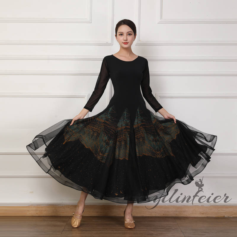 楽天市場】社交ダンスドレス フラメンコ 衣装 スタンダード チュール