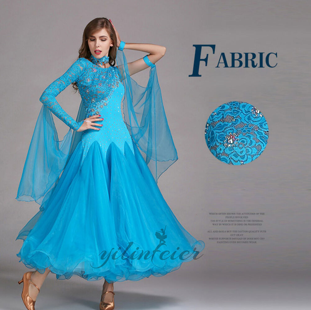 楽天市場】社交ダンスドレス 社交ダンス衣装 8色展開 単袖レース