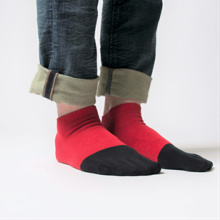 楽天市場】【送料無料】5本指に見えない シークレット5本指ソックス