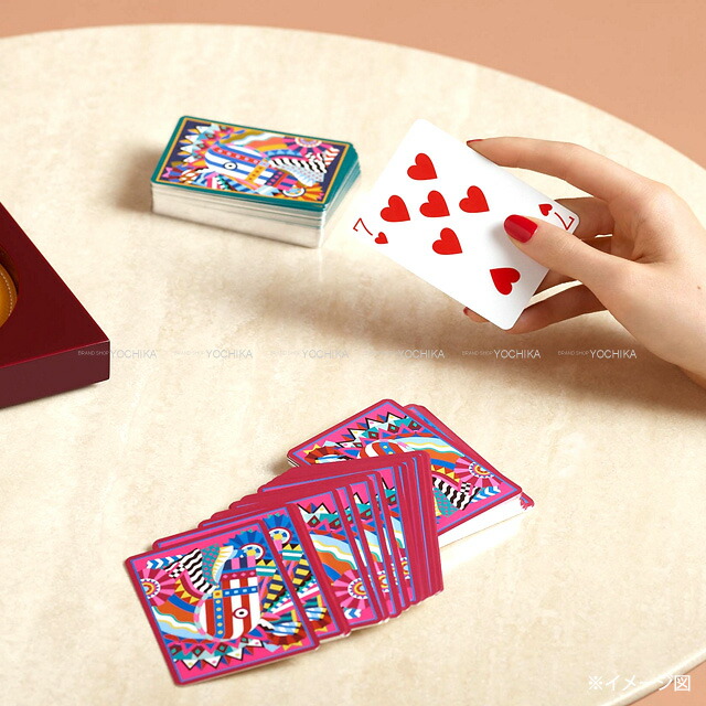 楽天市場】HERMES エルメス トランプ ブリッジカード シュヴァル ドゥ