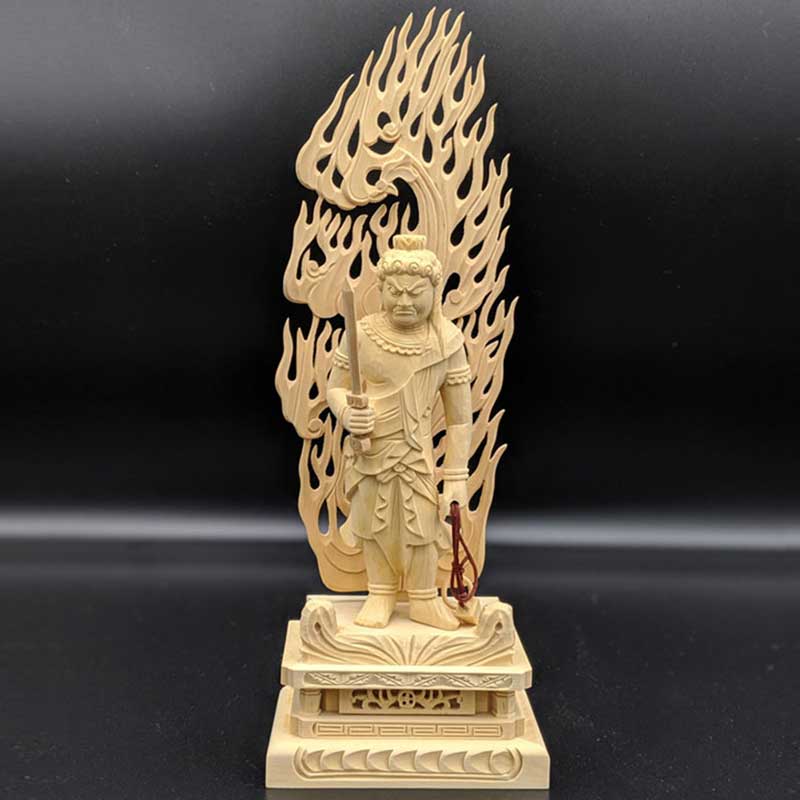楽天市場】不動明王 木彫の通販