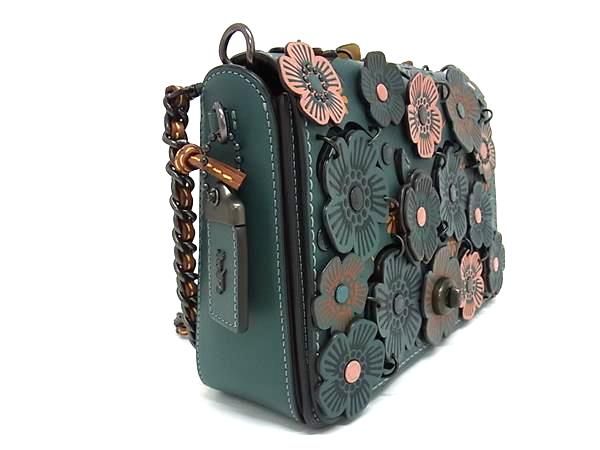 楽天市場】□極美品□ COACH コーチ 21585 ディンキー レザー フラワー