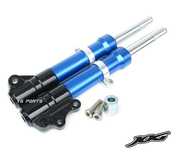 楽天市場】【送料無料】【特注】スポーツタイプフロントフォーク黒/青