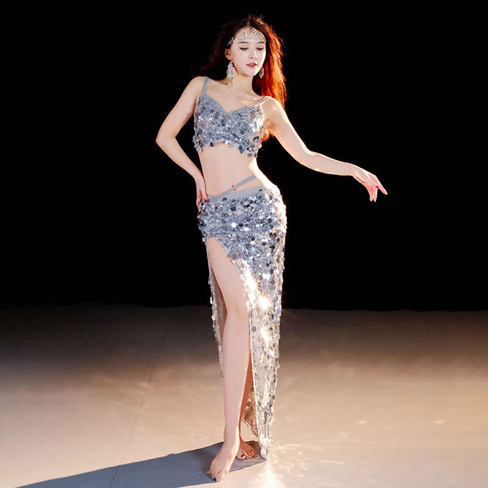 楽天市場】ベリーダンス 衣装 スパンコール キラキラ おしゃれ 発表会