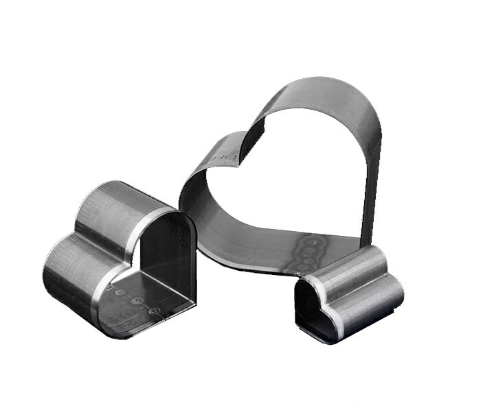 楽天市場】レザークラフト 型抜き ポンチ ハート型 3サイズセット