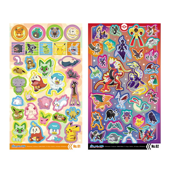楽天市場】【12個セット】【ポケモン シール】ポケットモンスター