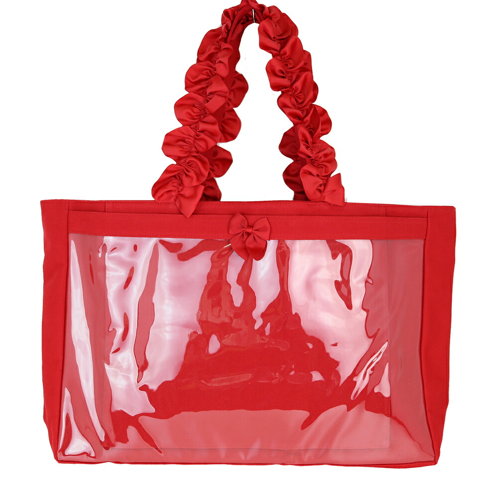 楽天市場】大容量ハンドルフリルBIGトートバッグ痛バッグ 痛バック