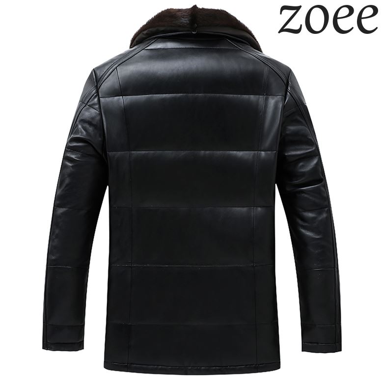 楽天市場】レザージャケット ダウンジャケット 革ジャン メンズ