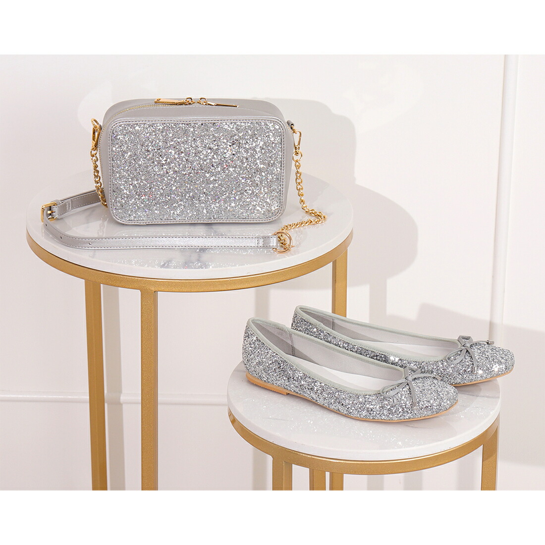 楽天市場】グリッターショルダーバッグ／アルテミス by ダイアナ