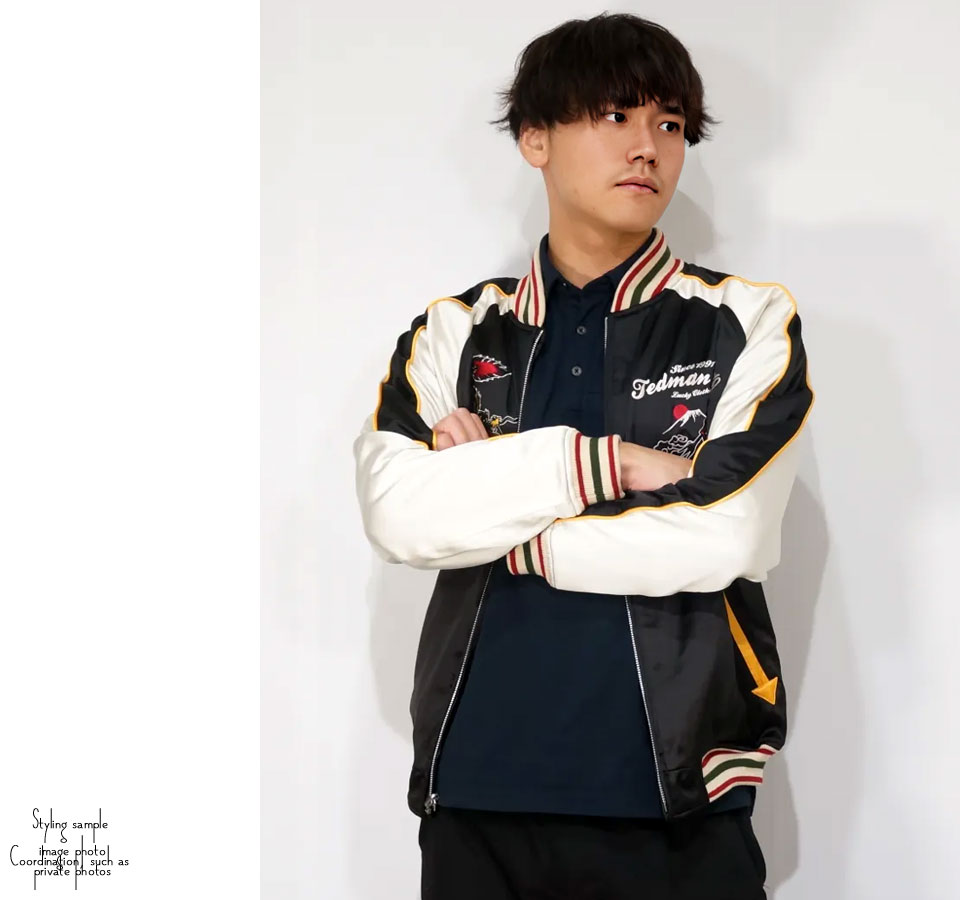 楽天市場】テッドマン ドラゴンテッド 刺繍 リバーシブルスカジャン