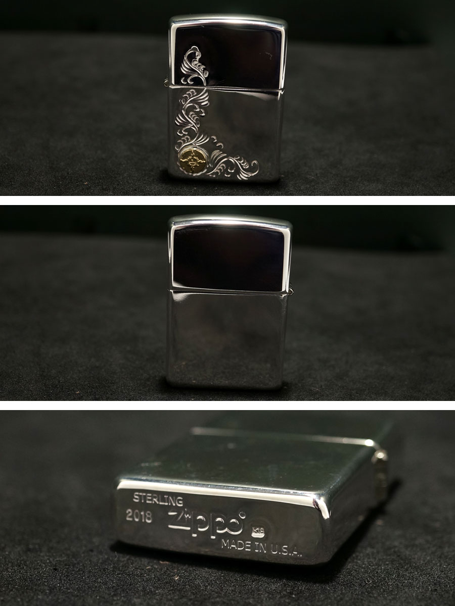 楽天市場】ポイント2倍!!ファーストアローズ 唐草彫りシルバーZIPPO