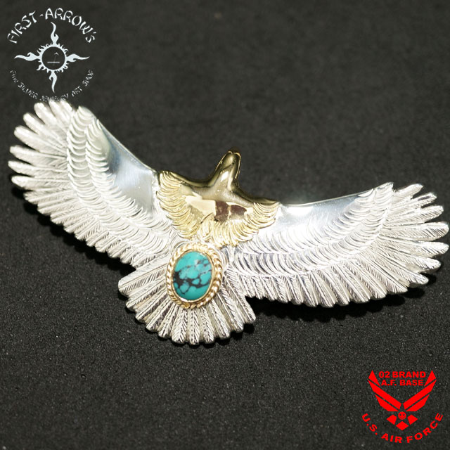 楽天市場】ポイント2倍!!ファーストアローズ ターコイズ付 イーグル L