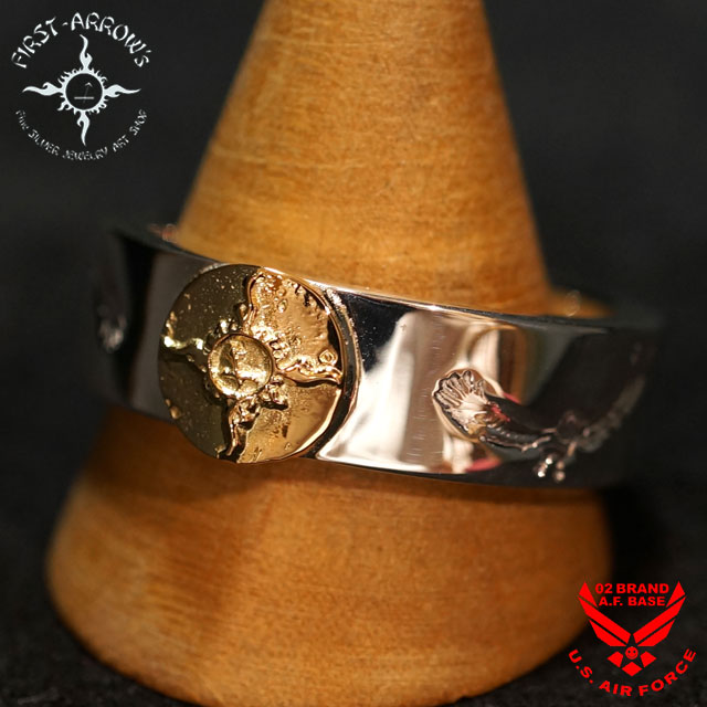 楽天市場】ポイント2倍!!ファーストアローズ K18付き 平打ち8mm EAGLE