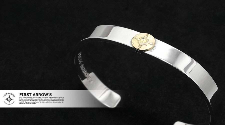 楽天市場】ポイント2倍!! ファーストアローズ K18付き 平打ち8mm