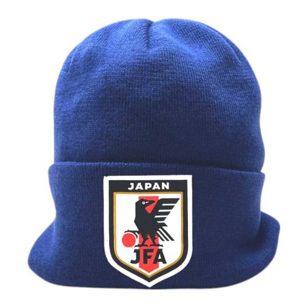 楽天市場】JFA サッカー日本代表 2024 SAMURAI BLUE ニットキャップ