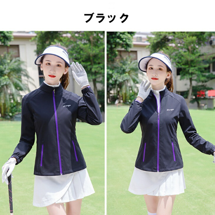 楽天市場】レディース ゴルフウエア ジャンパー ウインドブレーカー