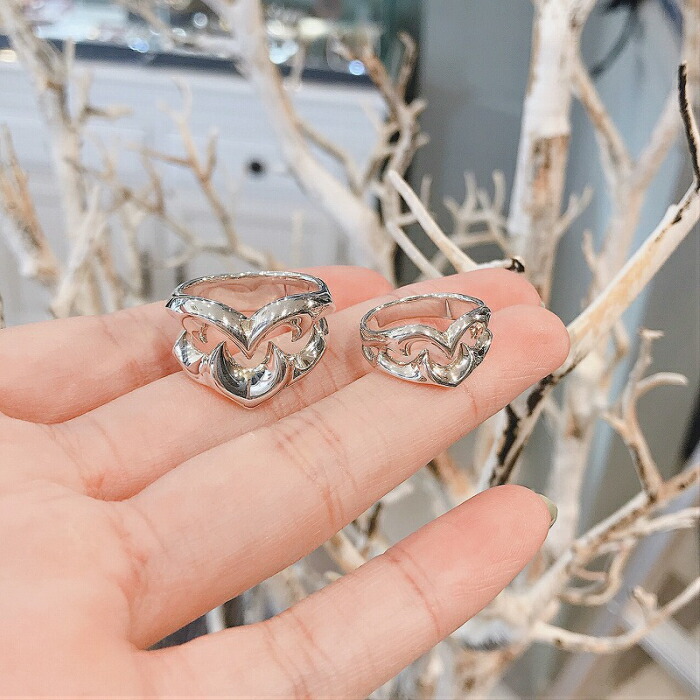 楽天市場】【GIGOR ジゴロウ】トライバルハートリング メンズリング