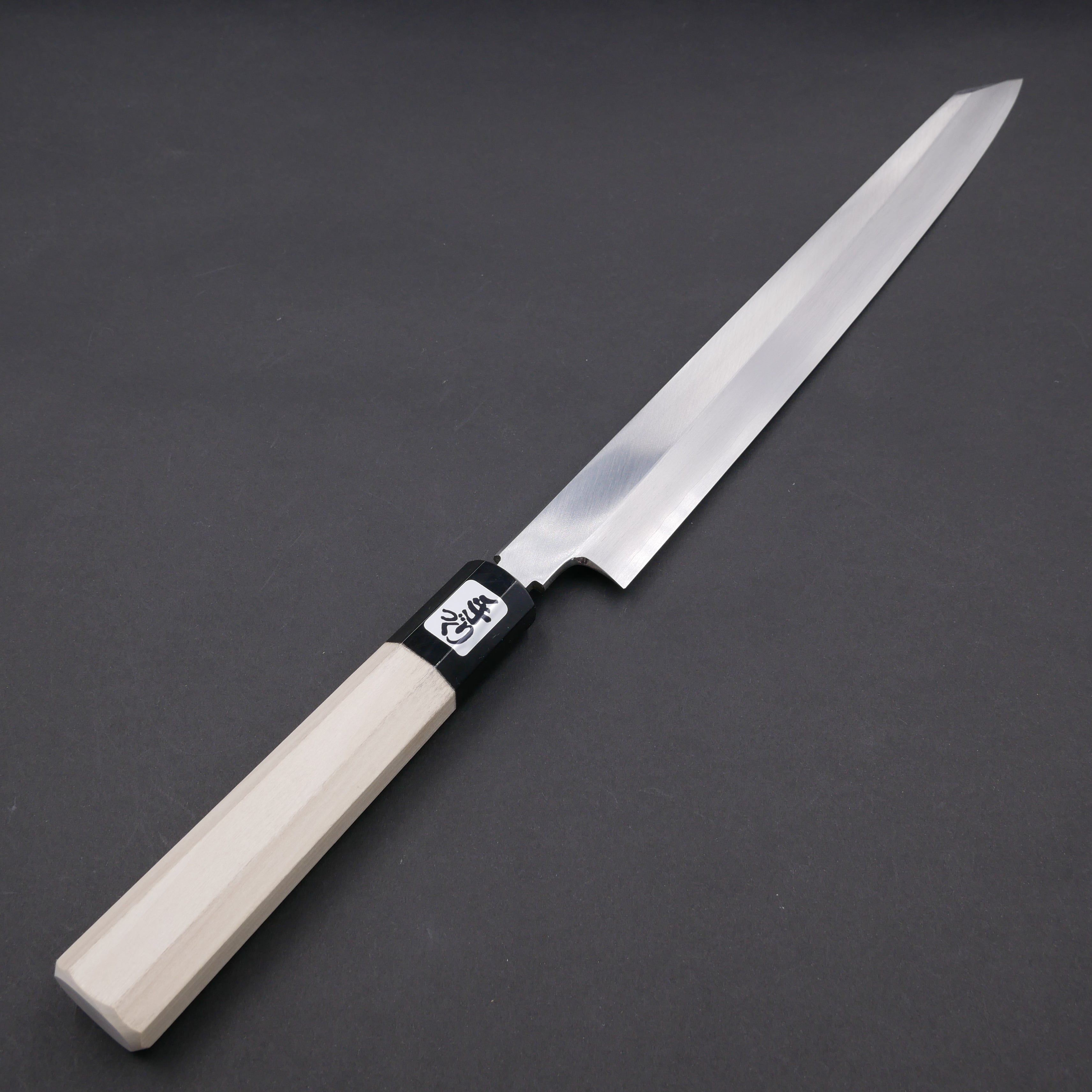 つば屋包丁店 モリブデン鋼 柳刃 朴柄 24cm（未使用） つば屋包丁店