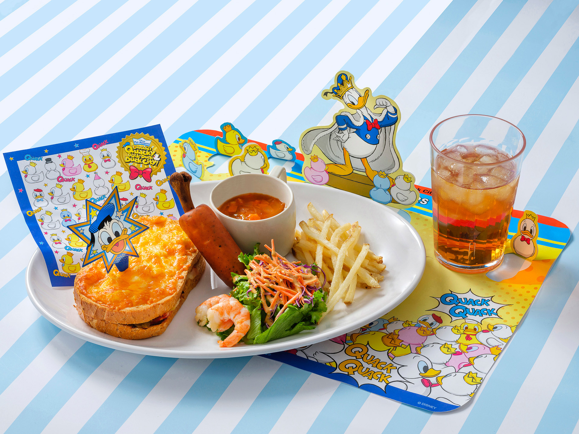 ディズニー・パルパルーザ第4弾のドナルドメニュー、どれ食べたい