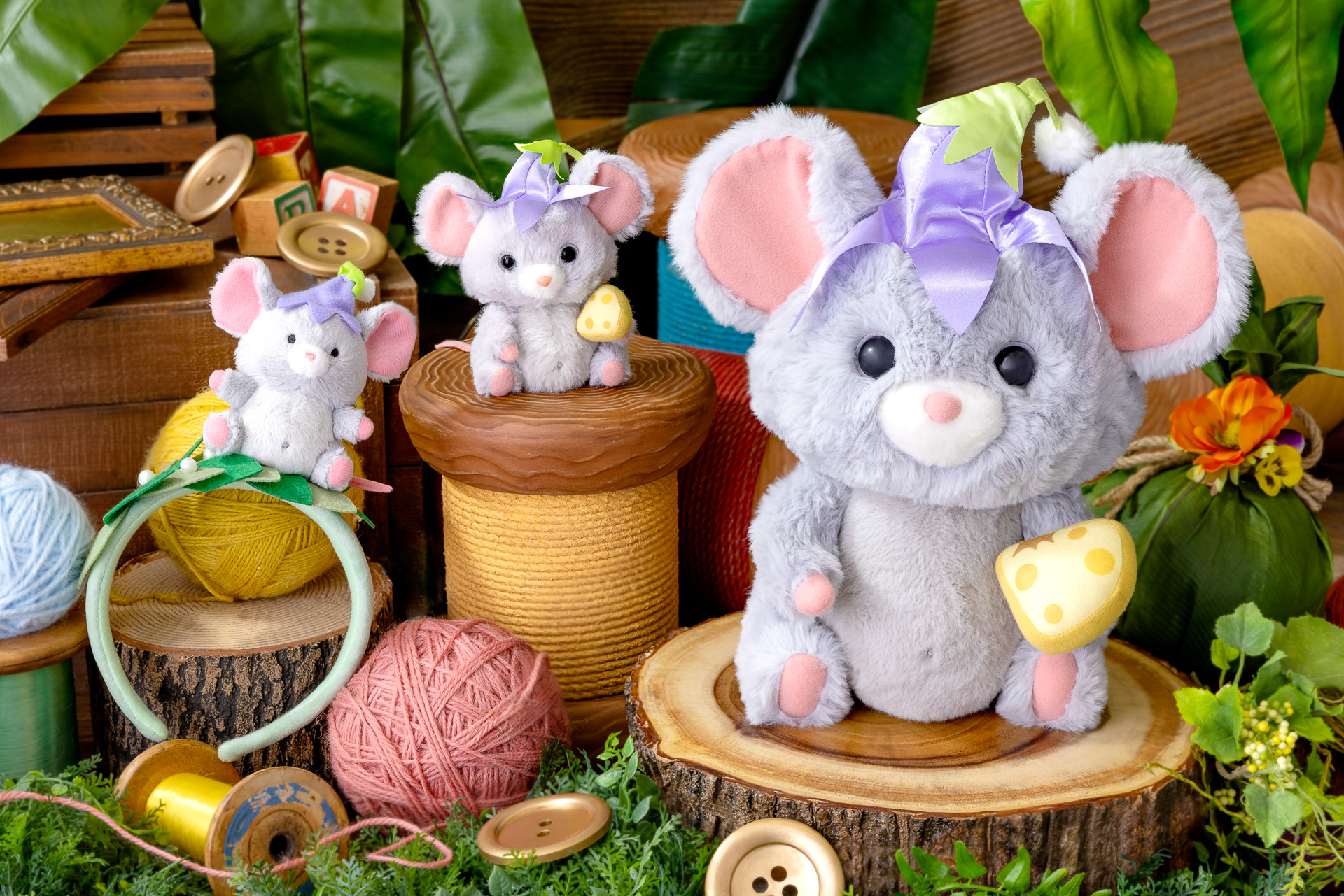 妖精の谷の配達屋・ネズミのチーズも！ ファンタジースプリングス