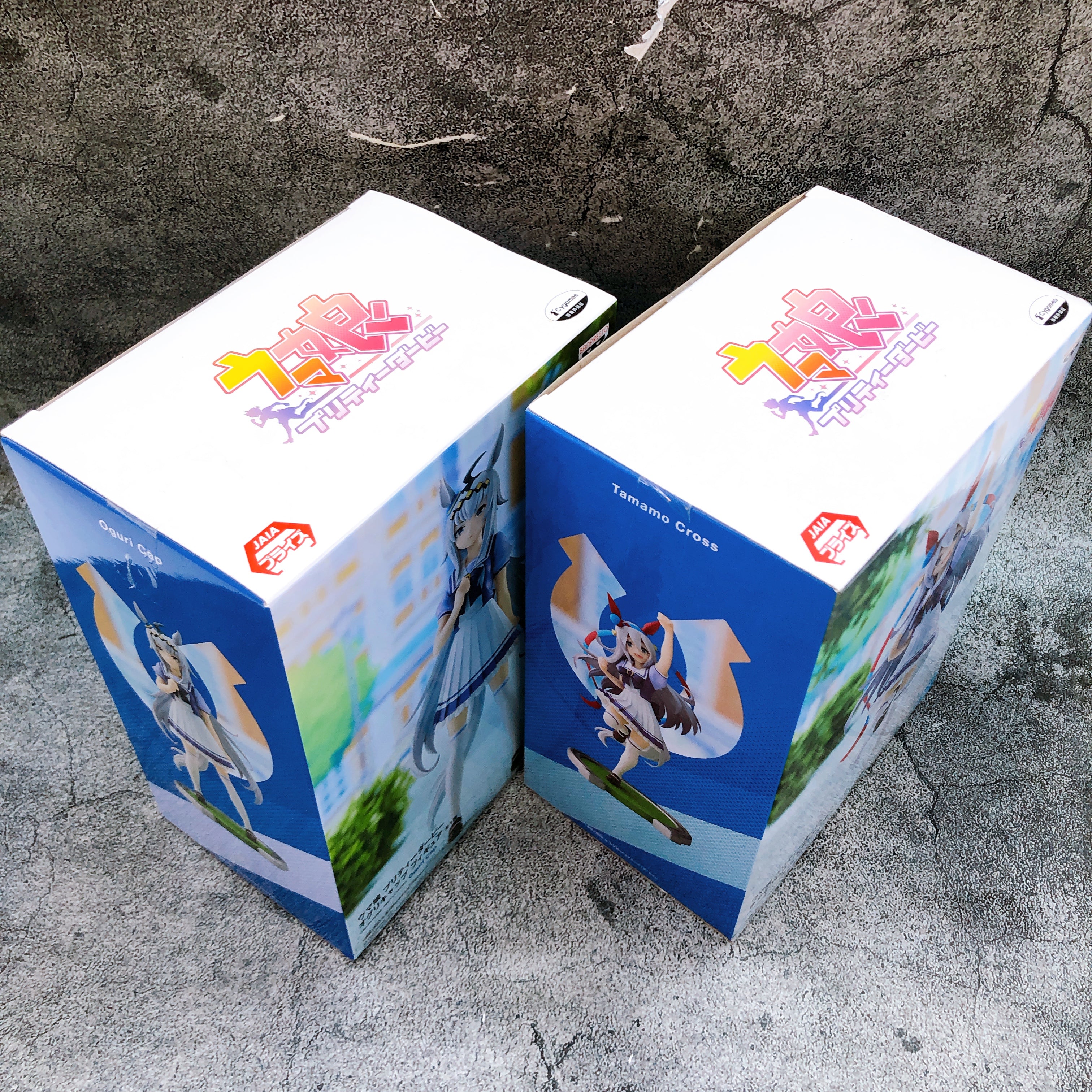 Uma Musume Oguri Cap & Tamamo Cross Figure SET of 2 BANPRESTO Japan AU