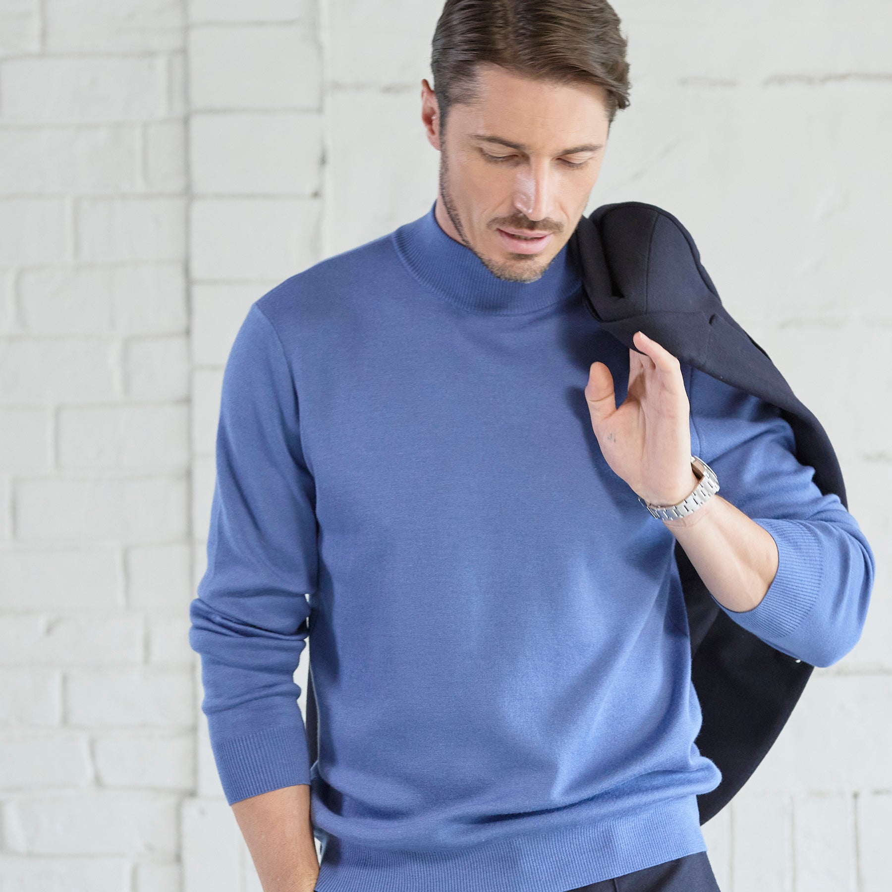 30/70 trenta settanta | lusso：ハイネックプルオーバー（＃0721