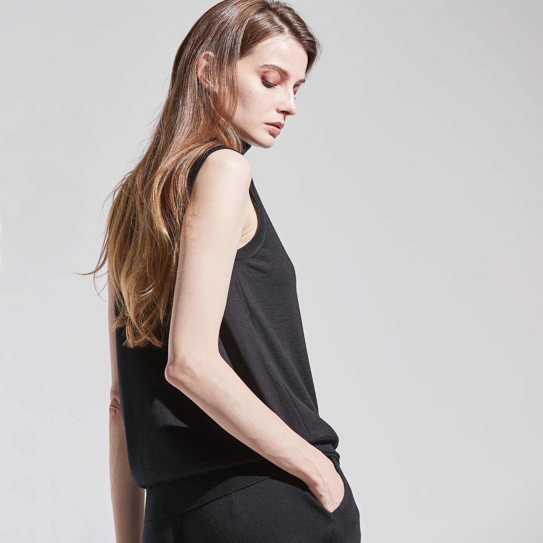 30/70 trenta settanta | ottimo：タートルネックノースリーブプル