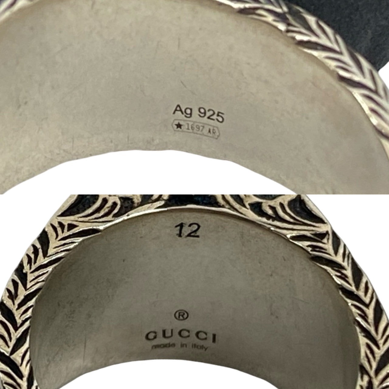 GUCCI グッチ アラベスク ハート リング 指輪 – Trip