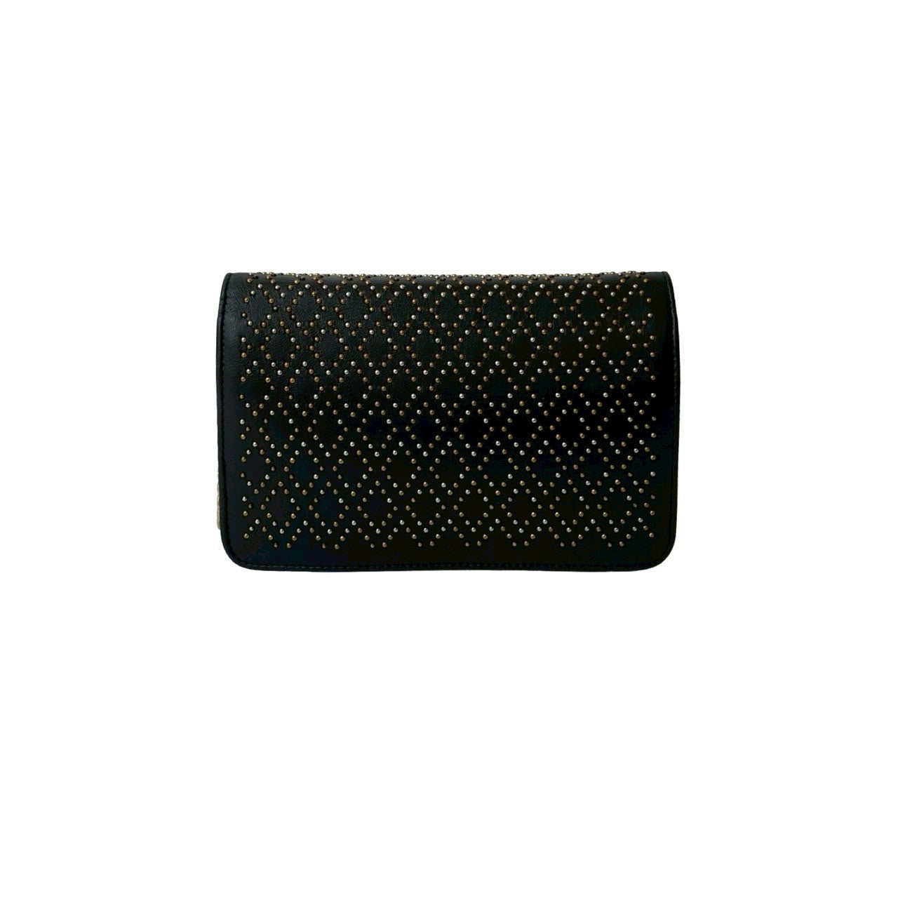 CHANEL スタッズ グリッドチェーン ウォレット – Trip