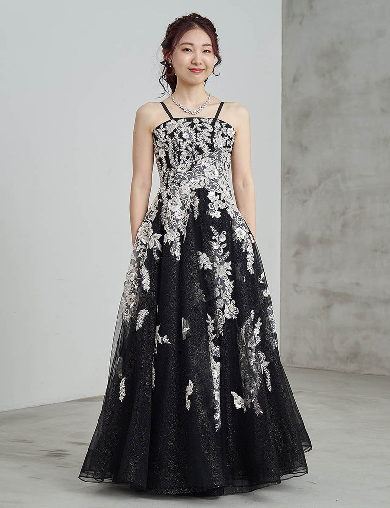 演奏会ドレス・ステージドレスにお薦め黒ロングドレス｜Fine Feathers