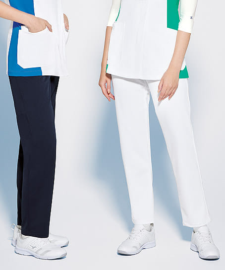 Mizuno】ミズノ 全2色・スクラブパンツ（透け防止・ストレッチ・制菌