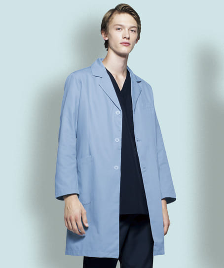 Mizuno】全4色・ミズノドクターコート（制電・抗菌・メンズ） MZ-0176