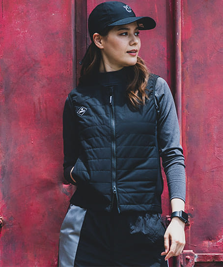 BURTLE】全4色・バートルヒーターベスト（男女兼用/ストレッチ・防水