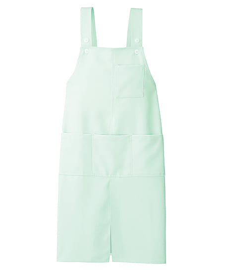 全4色】ロングエプロン(ストレッチ・帯電防止/前中心丈：87cm) AZ