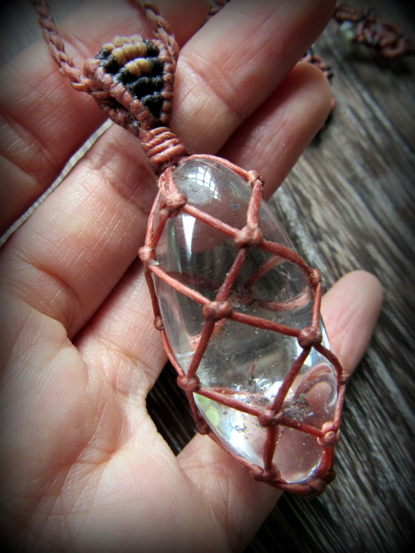 ヒマラヤ水晶ペンダント・クローライト入り水晶☆ヒマラヤクリスタル