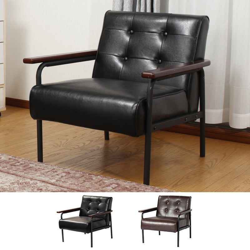 ソファー 一人掛け レトロソファ 1人掛け アンティーク調デザイン ZF