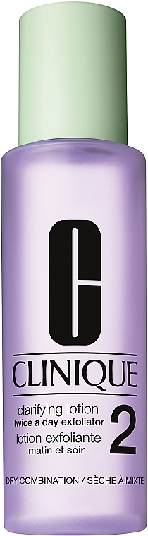 Clinique Clarifying Lotion №2 - Очищающий лосьон для сухой и