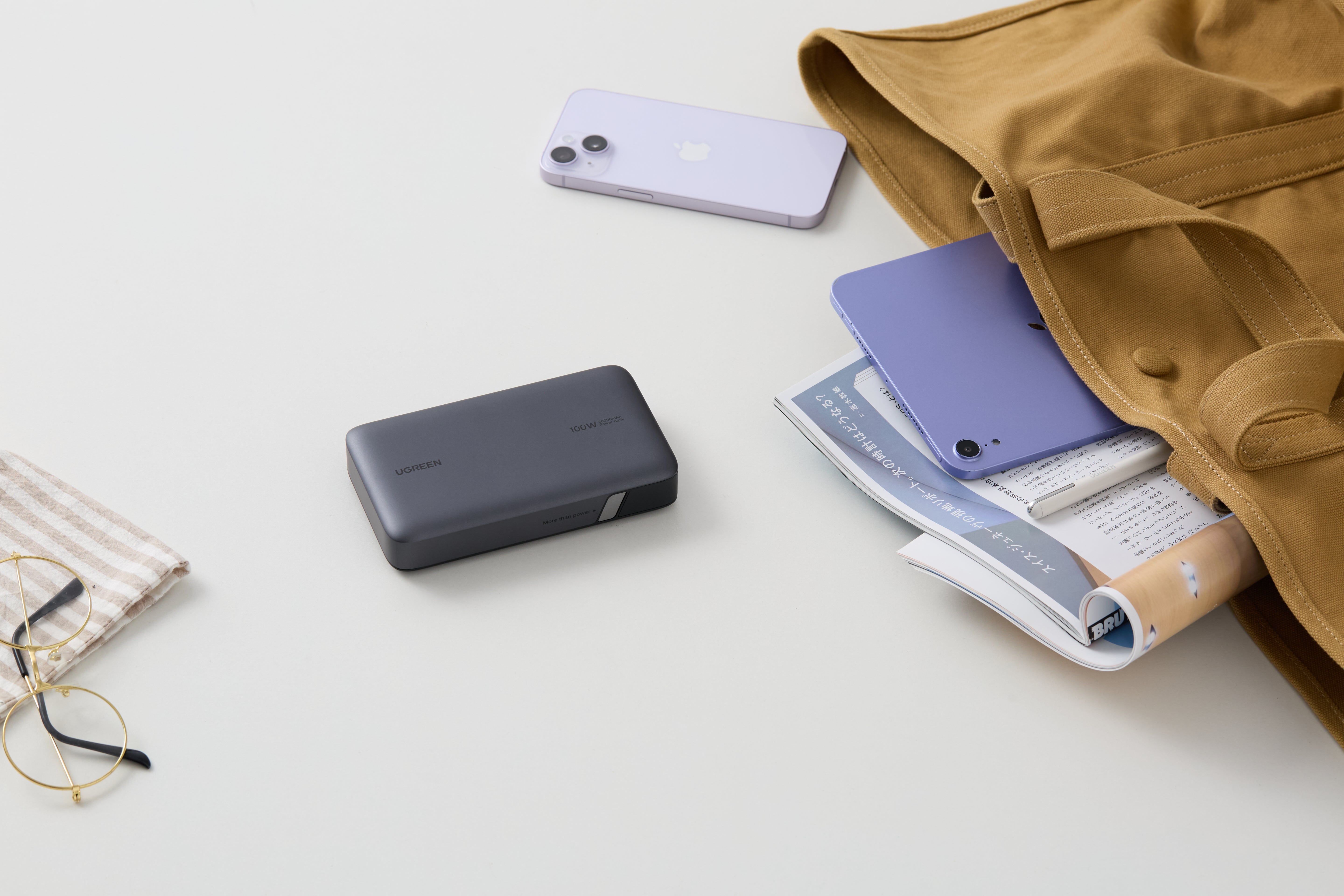 UGREEN Nexode 20000mAh 2way急速充電モバイルバッテリー 100W USB-C