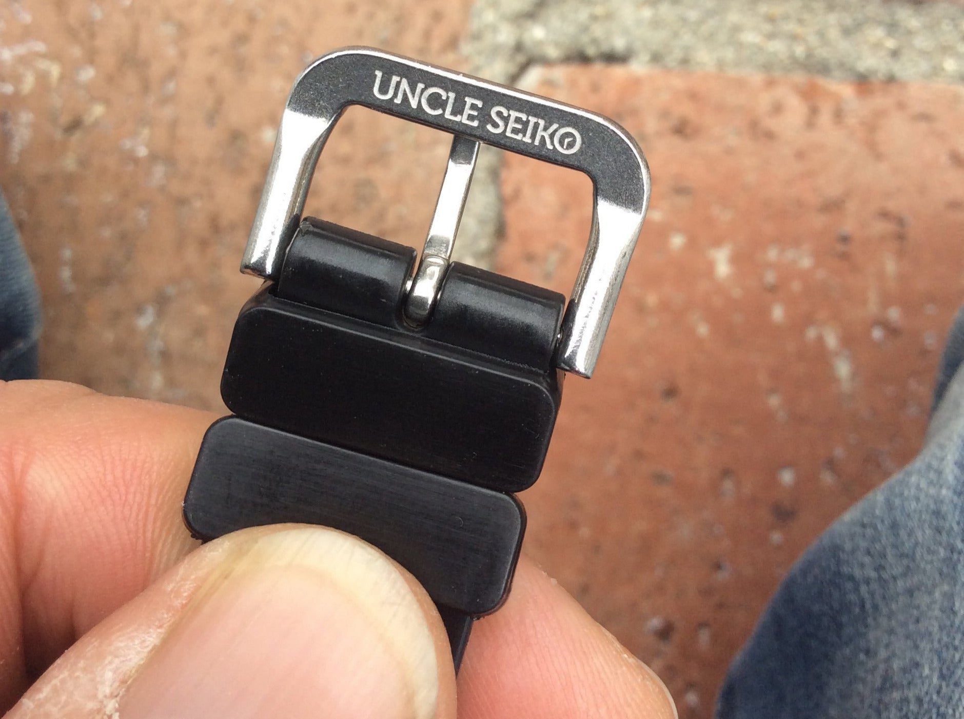 Rubber Chocolate Bar Strap (19/20/22mm) – Uncle Straps