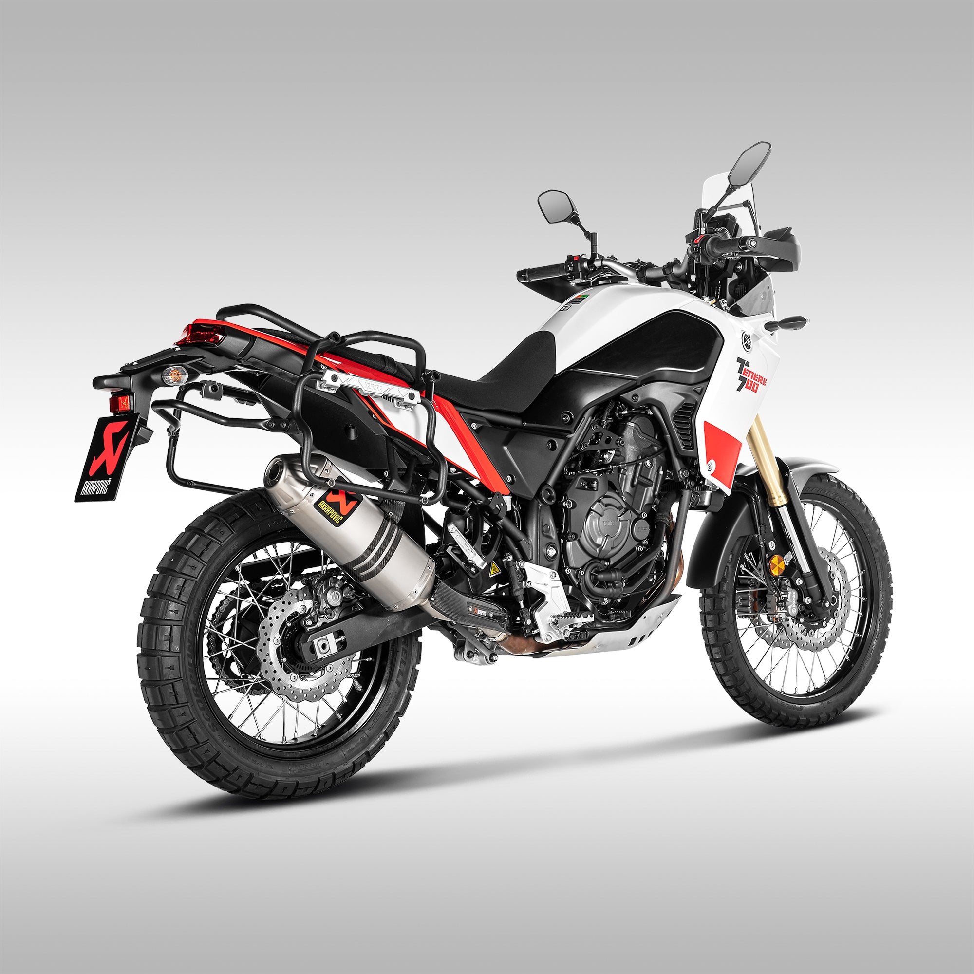 AKRAPOVIC - OFFROAD SLIP-ON EXHAUST - YAMAHA TENERE 700 - Upshift