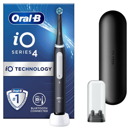Oral-B iO4 Black (+ Travel Case) | British Online | British Essentials